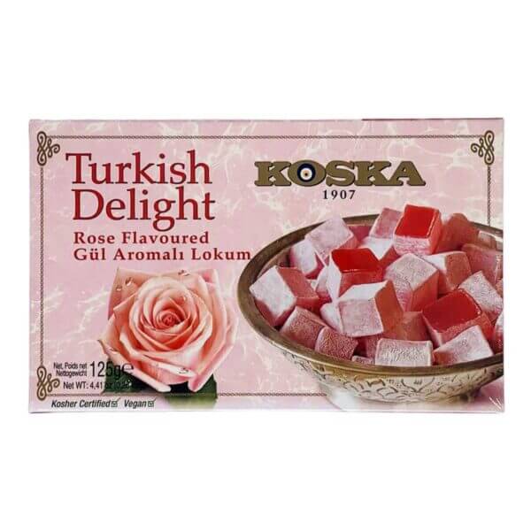 Koska ローズフレーバーターキッシュデライト 125g Halaltokyo