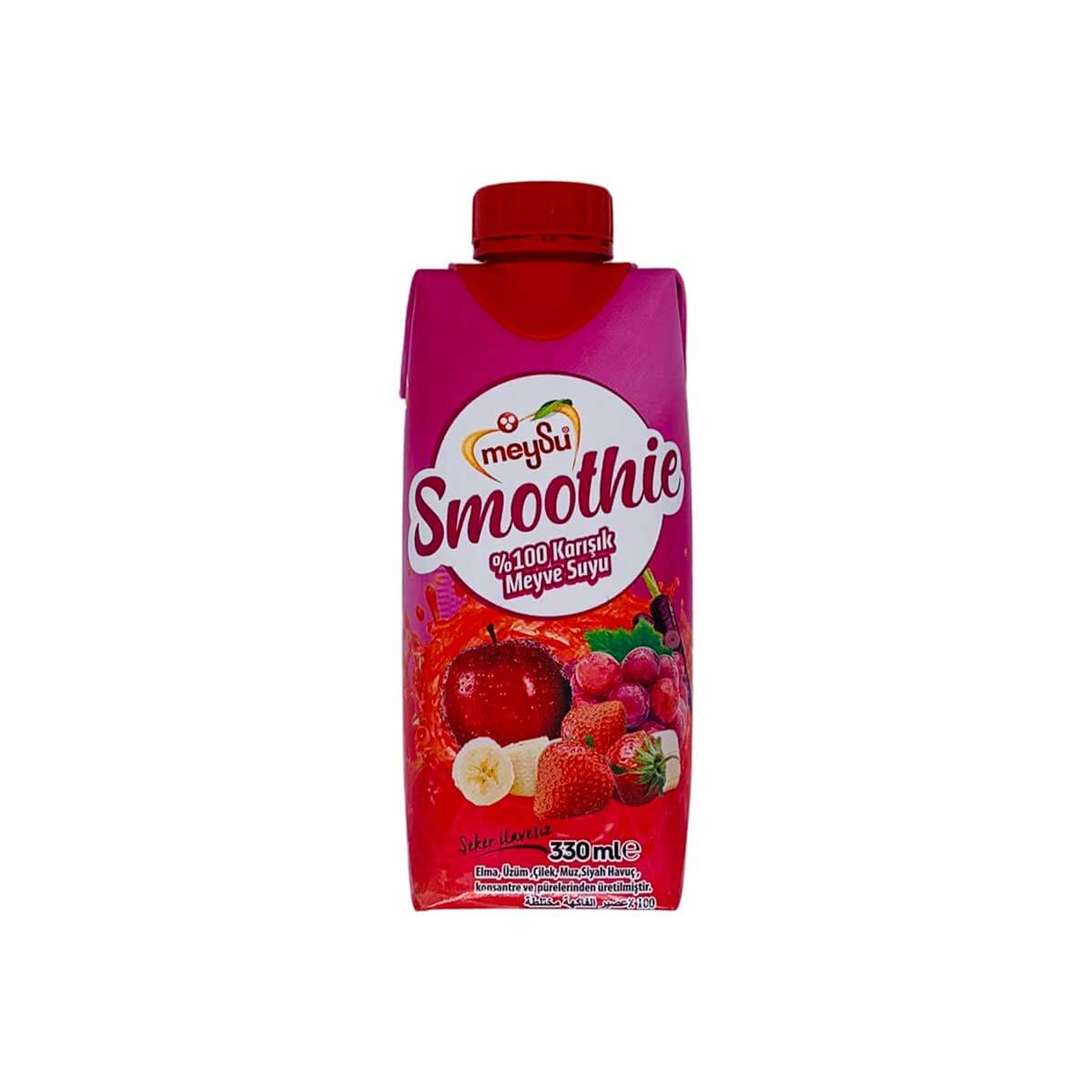 MEYSU 100% SMOOTHIE FRUITMIX JUICE (RED FRUIT) 330 ml » HalalTokyo